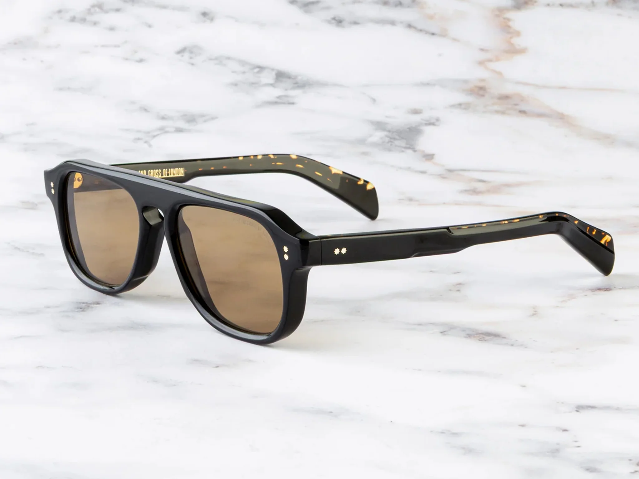 Cutler and Gross GR14 Aviator Sun (Black) - Image 2